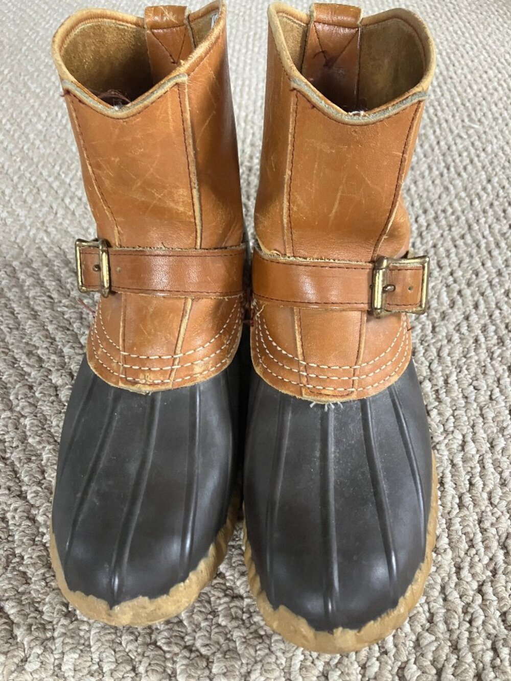 Vintage 80s L.L. Bean, Women's Hunting Shoe size 9 Made in Freeport, Maine USA